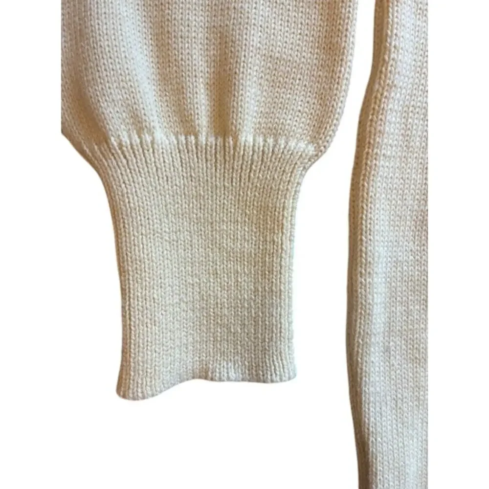 Niffi Sweater Mens XL 100% Pure New Wool Turtleneck Made England‎ Knit Fisherman